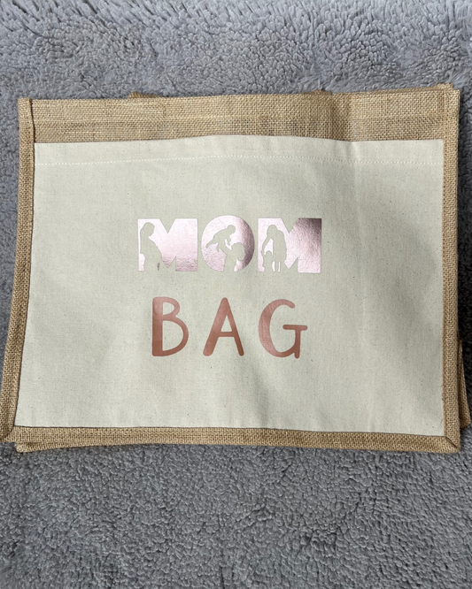 Mom Bag Jute Shopper